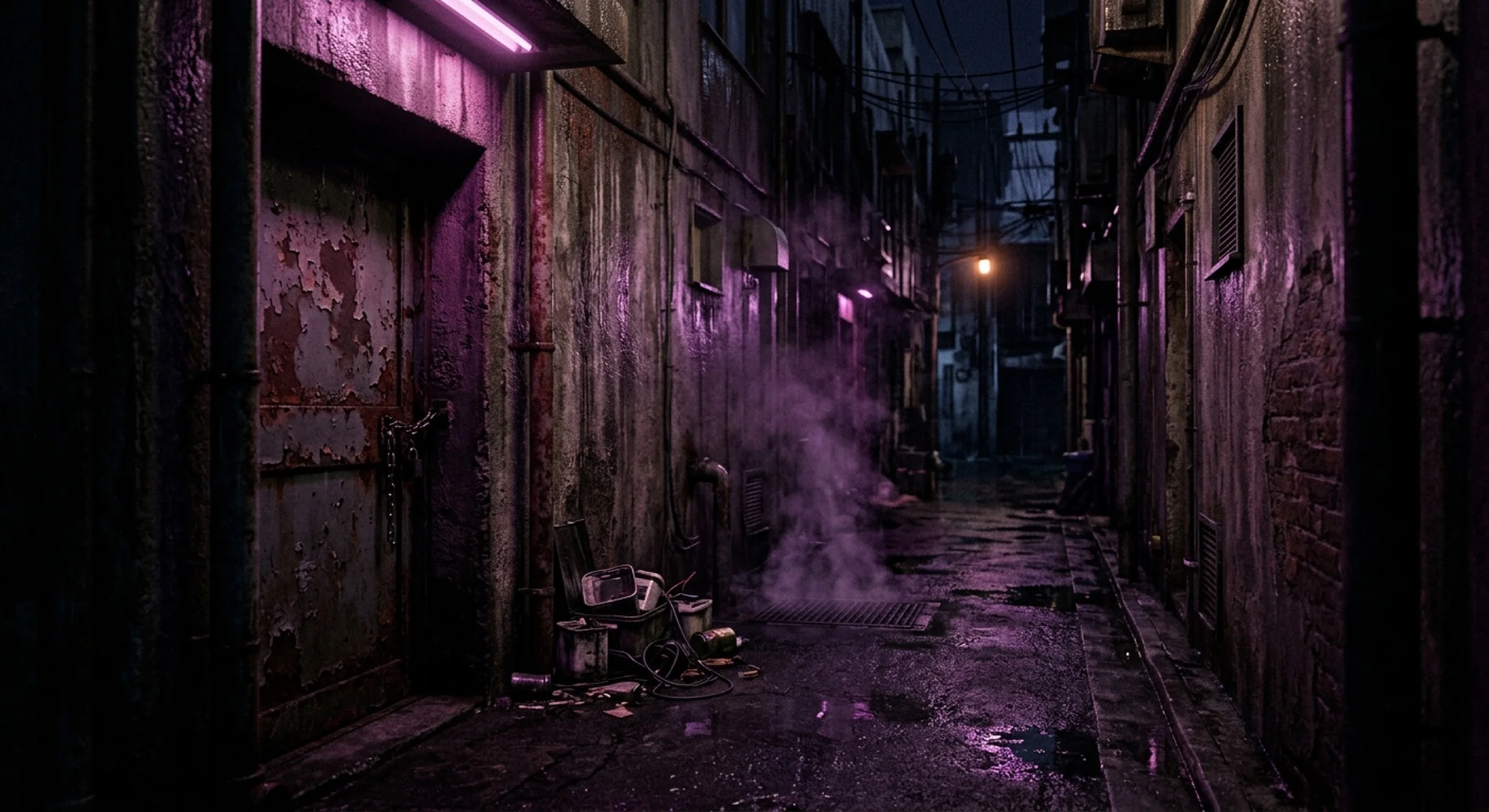 Neon Tokyo Resistance story-world artwork