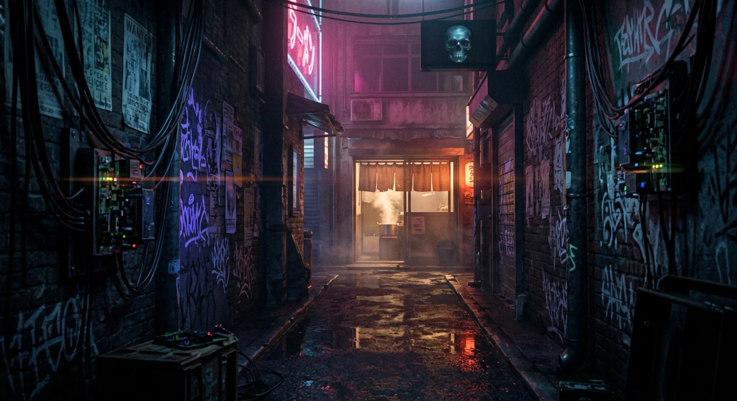 Neon Tokyo Resistance story artwork